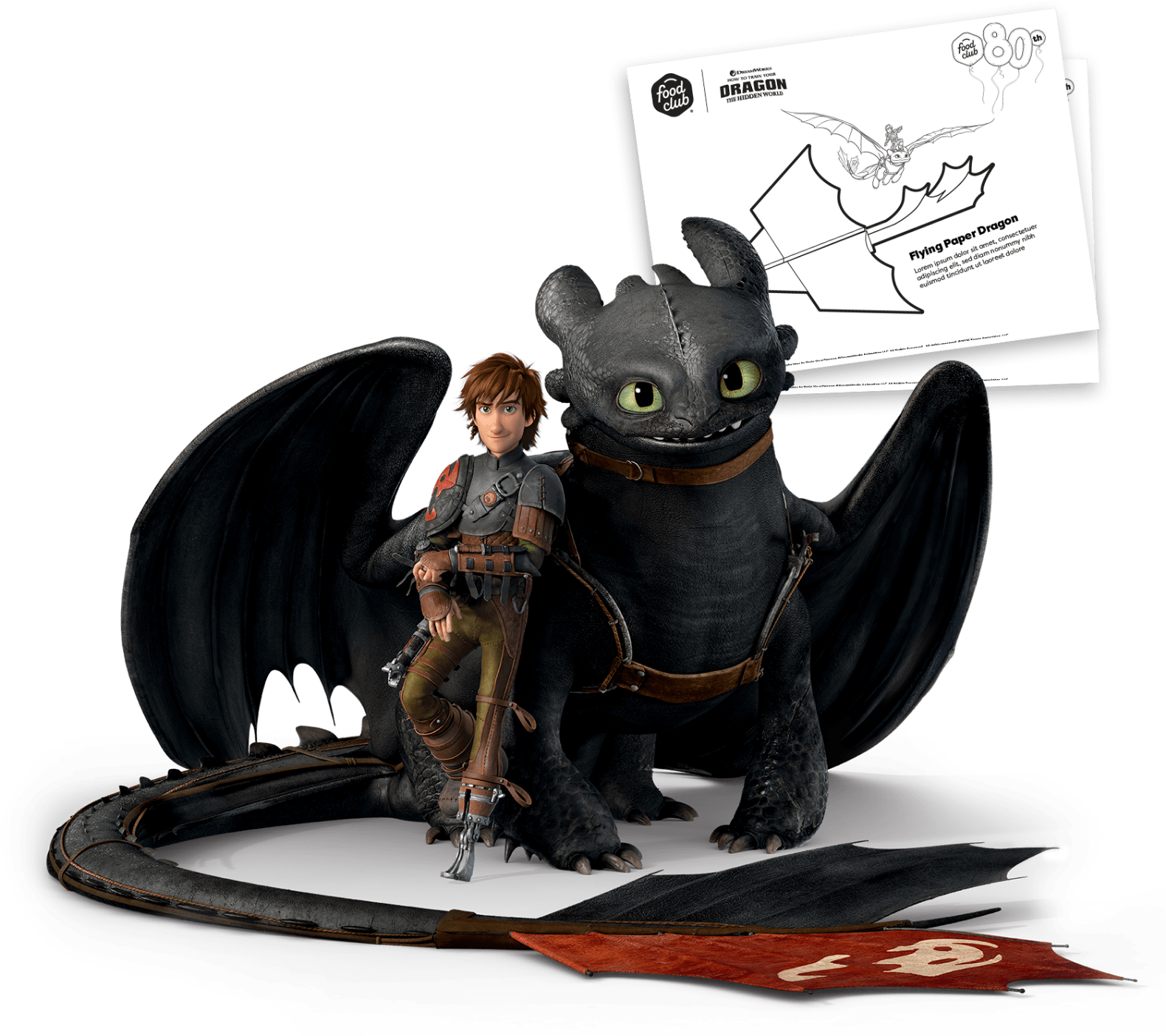 Take flight with Toothless
